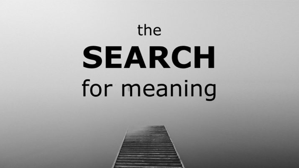 The Search for Meaning: Introduction Image