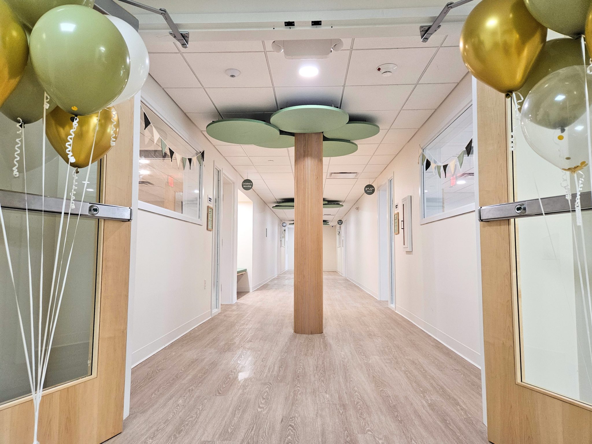 Our new Children's Ministry Wing was completed and opened September 2025